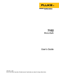 Thumbnail of document Manual - 7102-156 Micro Bath